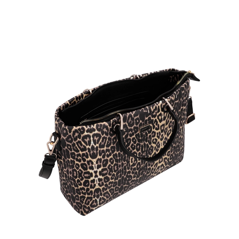 CARTERA TOTE SECRET NAROK ST6 L LEOPARDO - 4