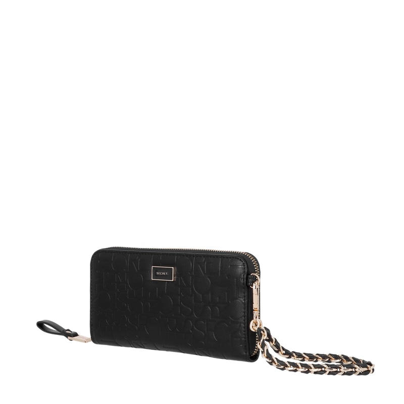 BILLETERA SECRET AMBERES ST6 XL NEGRO - 2