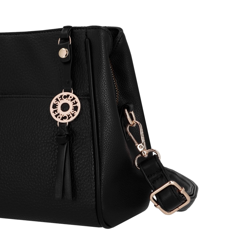 BANDOLERA SECRET BOSTON ST6 M NEGRO - 5