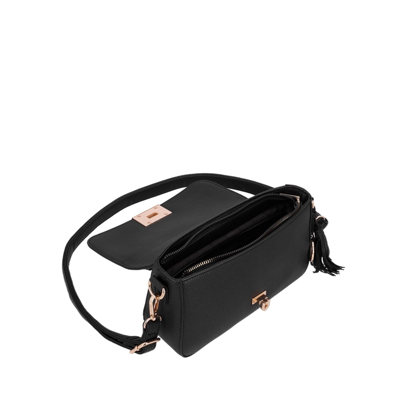 BANDOLERA SECRET CORK ST6 S NEGRO - 4