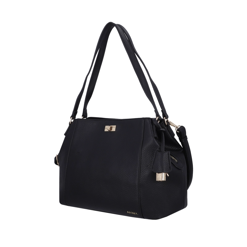 CARTERA DE HOMBRO SECRET MINSK ST6 L NEGRO - 2