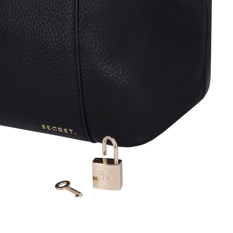 CARTERA DE HOMBRO SECRET MINSK ST6 L NEGRO - 6
