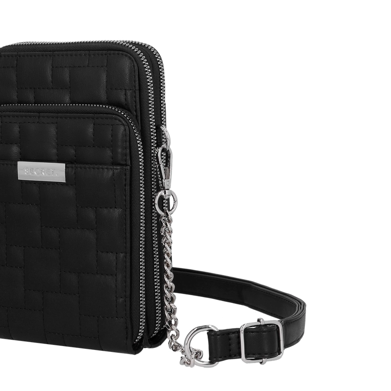 PORTACELULAR SECRET TAVETA ST6 XL NEGRO - 5