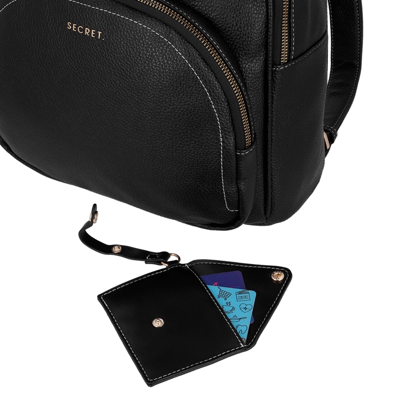 MOCHILA SECRET DUBLIN ST6 M NEGRO - 6