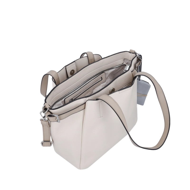 CARTERA DE HOMBRO SECRET ZAMORA ST6 L BEIGE - 4