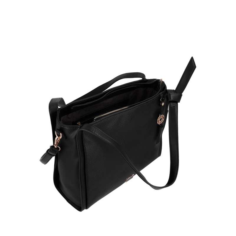 CARTERA DE HOMBRO SECRET BOSTON ST6 L NEGRO - 4
