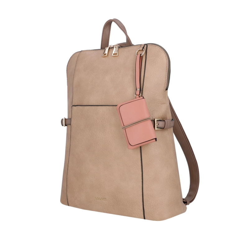 MOCHILA NOTEBOOK SECRET ZAMORA ST6 BEIGE 15' - 2