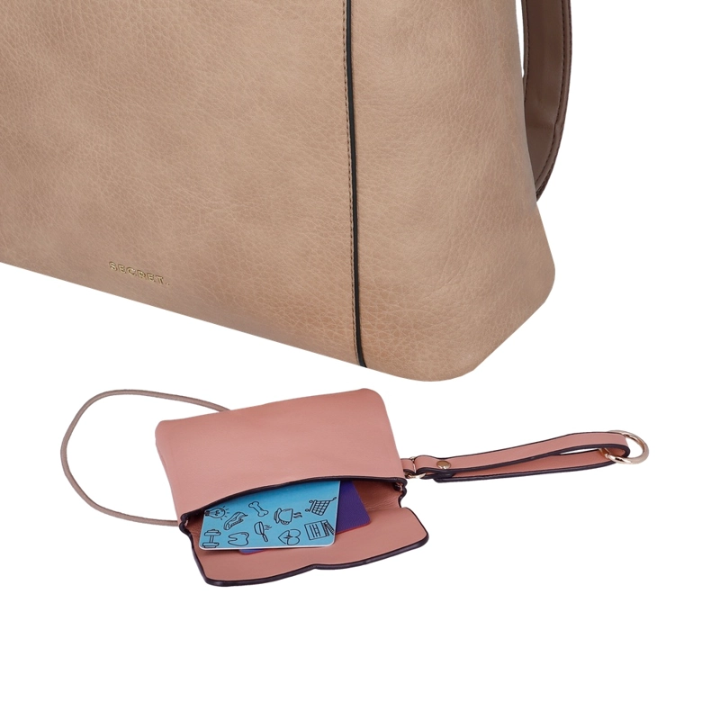 MOCHILA NOTEBOOK SECRET ZAMORA ST6 BEIGE 15' - 6