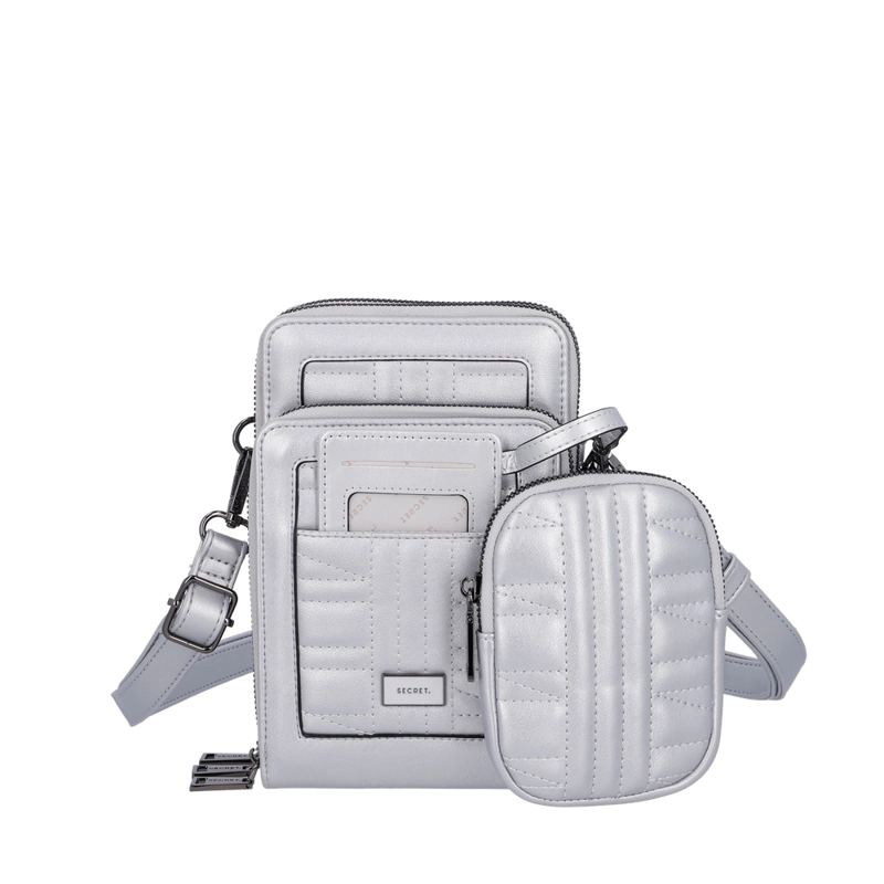 PORTACELULAR SECRET NUUK ST6 XL PLATEADO - 1