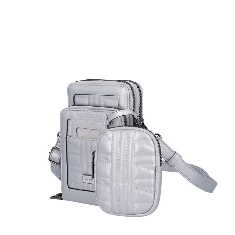 PORTACELULAR SECRET NUUK ST6 XL PLATEADO - 2
