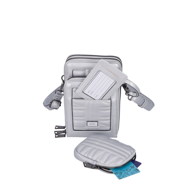 PORTACELULAR SECRET NUUK ST6 XL PLATEADO - 6