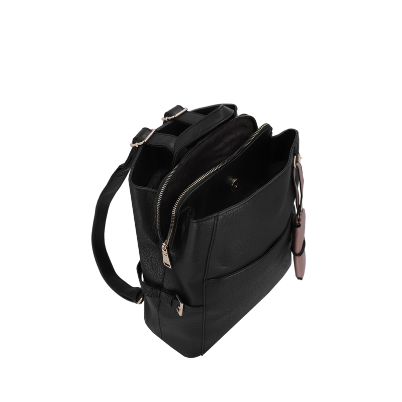 MOCHILA SECRET ZAMORA ST6 M NEGRO - 4
