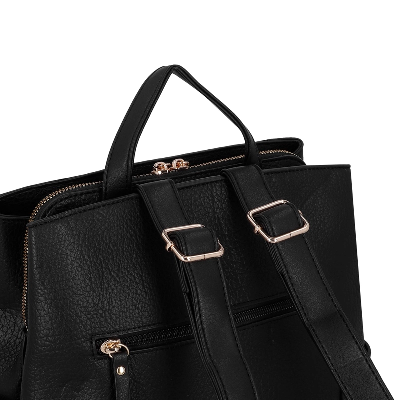 MOCHILA SECRET ZAMORA ST6 M NEGRO - 5