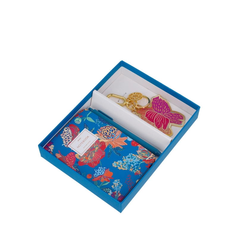 SET LIBRETA + LAPIZ + CHARM SECRET SINTRA ST6 AZUL - 2