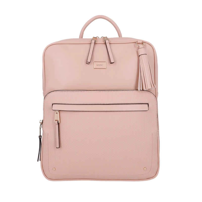 MOCHILA NOTEBOOK SECRET AKRANESS ST6 ROSADO 14' - 1