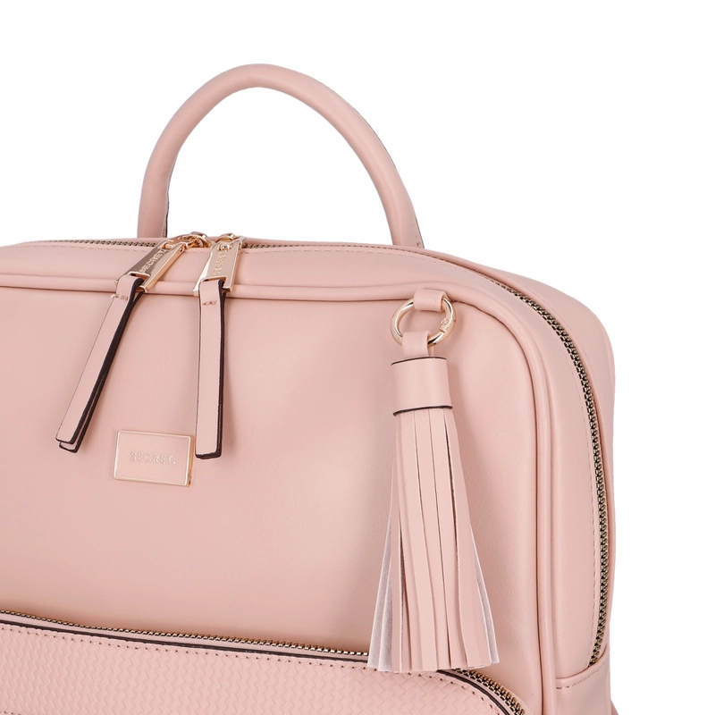 MOCHILA NOTEBOOK SECRET AKRANESS ST6 ROSADO 14' - 6