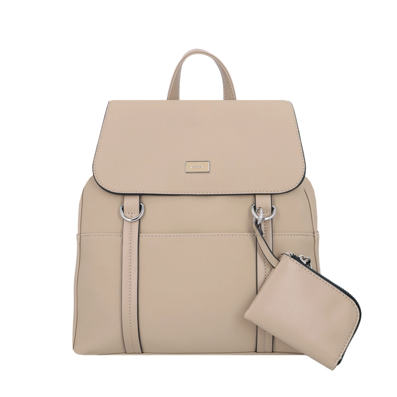 MOCHILA SECRET BURGOS ST6 L BEIGE - 1