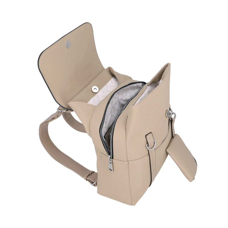 MOCHILA SECRET BURGOS ST6 L BEIGE - 4