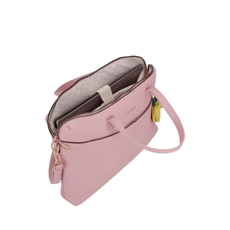 CARTERA PORTA LAPTOP 14' SECRET ARUBA SC7 GRANDE ROSADO - 4