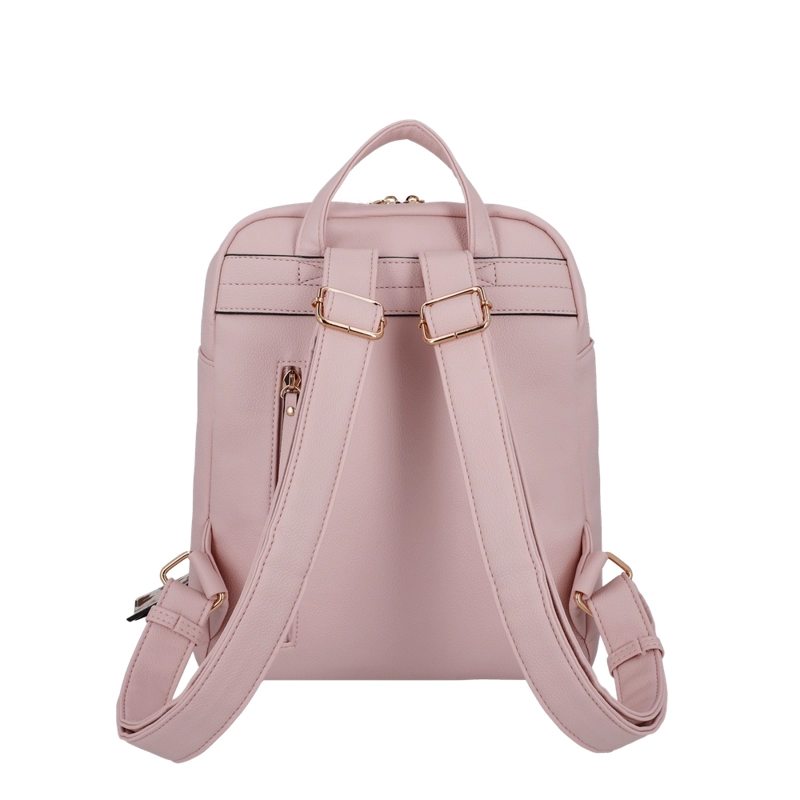 MOCHILA DE MUJER SECRET SERBIA SC7 MEDIANA ROSADO - 3
