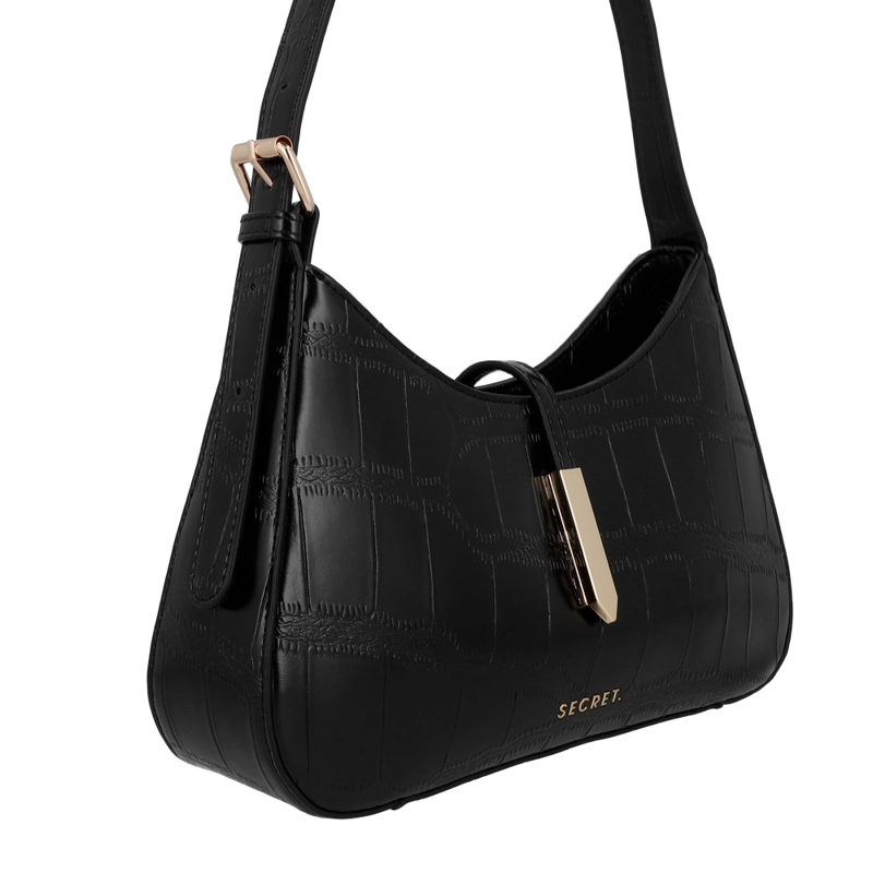 CARTERA BANDOLERA SECRET MONSARAZ SC7 PEQUEÑA NEGRO - 5
