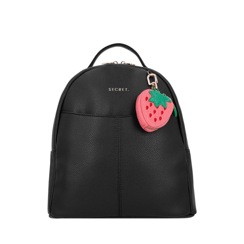 MOCHILA DE MUJER SECRET ARUBA SC7 MEDIANA NEGRO - 1