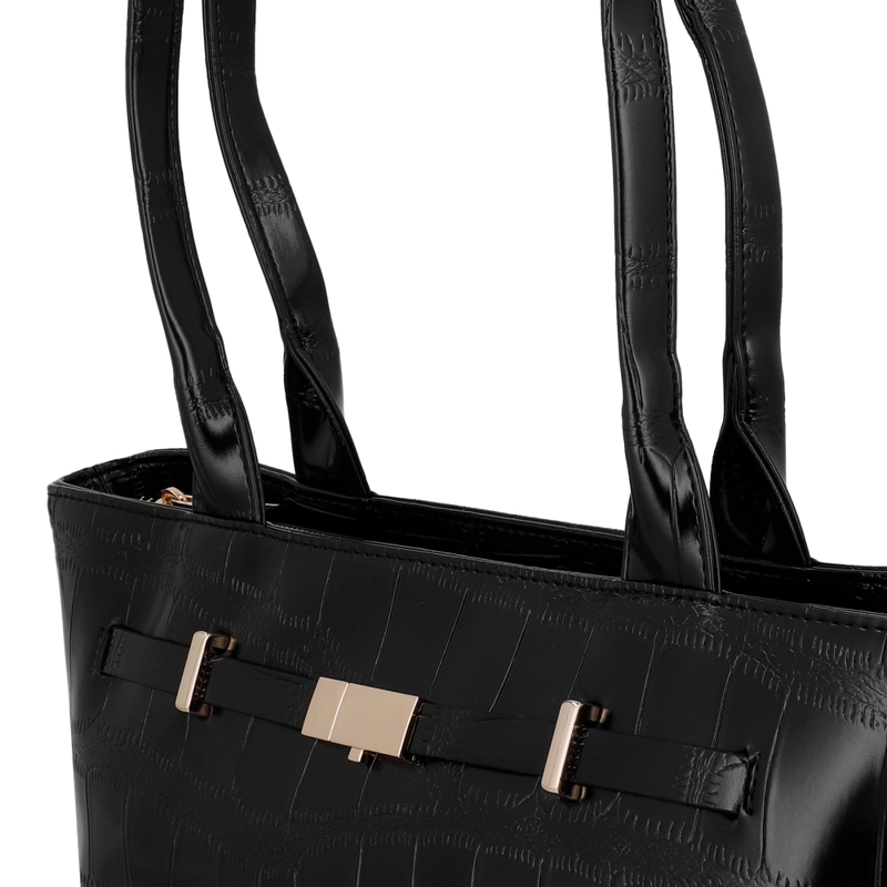 CARTERA DE MANO SECRET MONSARAZ SC7 MEDIANA NEGRO - 5