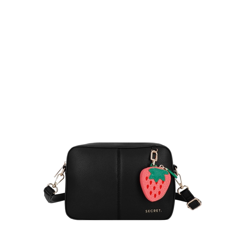 CARTERA BANDOLERA SECRET ARUBA SC7 PEQUEÑA NEGRO - 1