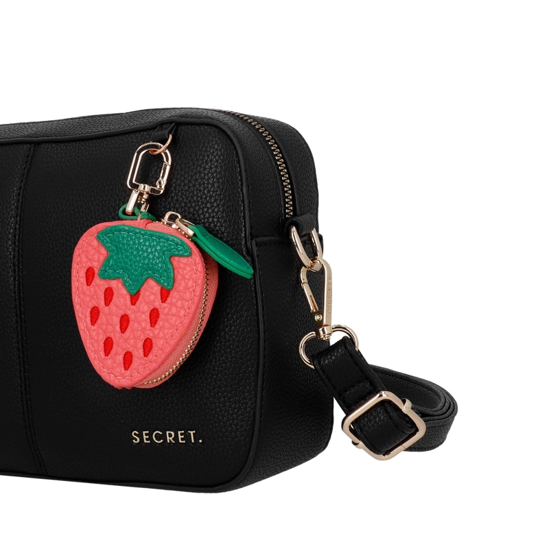 CARTERA BANDOLERA SECRET ARUBA SC7 PEQUEÑA NEGRO - 5