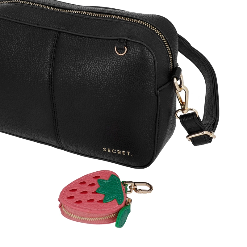 CARTERA BANDOLERA SECRET ARUBA SC7 PEQUEÑA NEGRO - 6