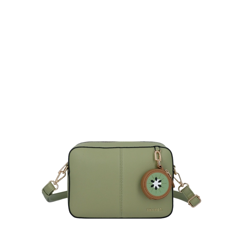CARTERA BANDOLERA SECRET ARUBA SC7 PEQUEÑA VERDE - 1