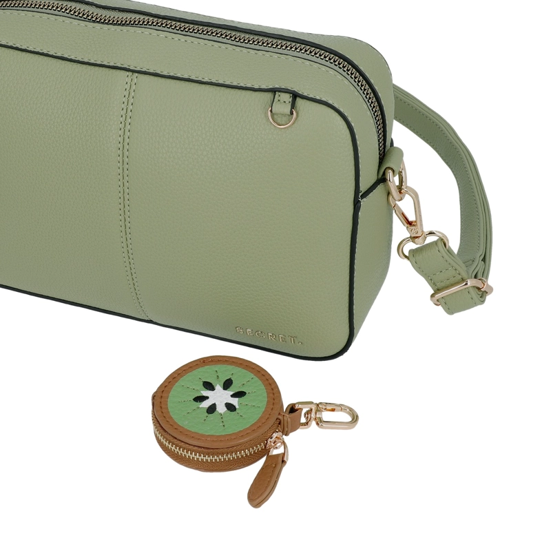 CARTERA BANDOLERA SECRET ARUBA SC7 PEQUEÑA VERDE - 6