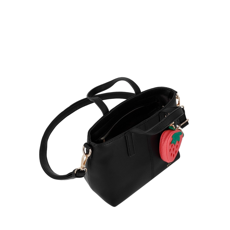 CARTERA BANDOLERA SECRET ARUBA SC7 MEDIANA NEGRO - 4