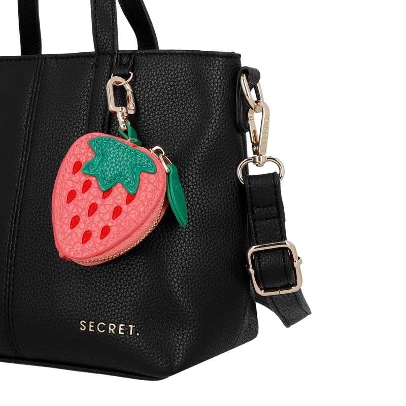 CARTERA BANDOLERA SECRET ARUBA SC7 MEDIANA NEGRO - 5