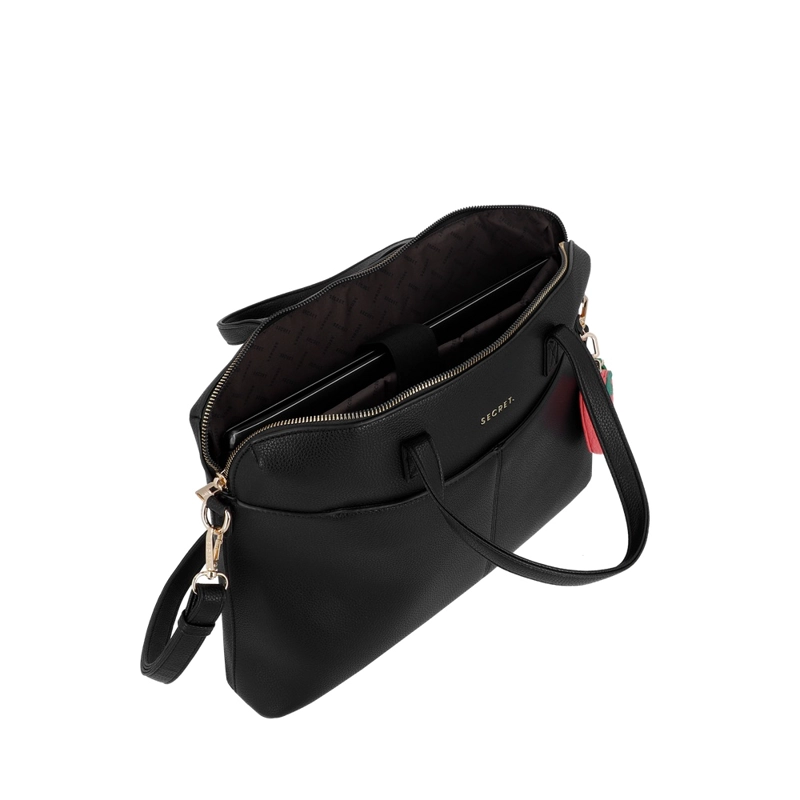 CARTERA PORTA LAPTOP 14' SECRET ARUBA SC7 GRANDE NEGRO - 4