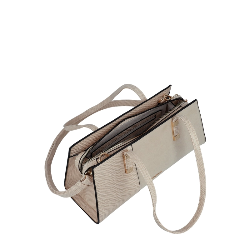 CARTERA DE MANO SECRET ZAGREB SC7 GRANDE BEIGE - 4