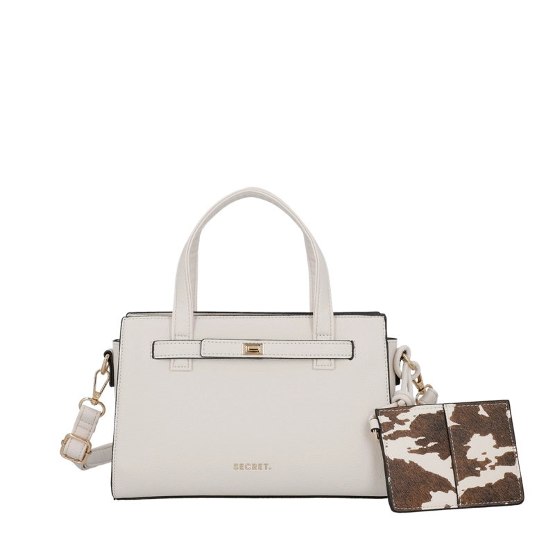 CARTERA BANDOLERA SECRET SERBIA SC7 MEDIANA BEIGE - 1