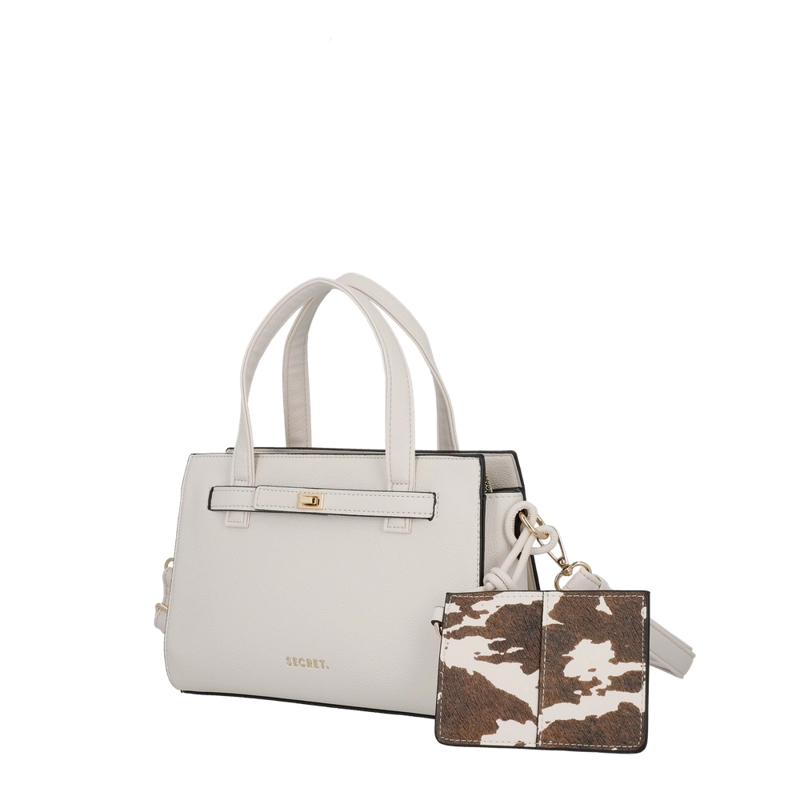 CARTERA BANDOLERA SECRET SERBIA SC7 MEDIANA BEIGE - 2