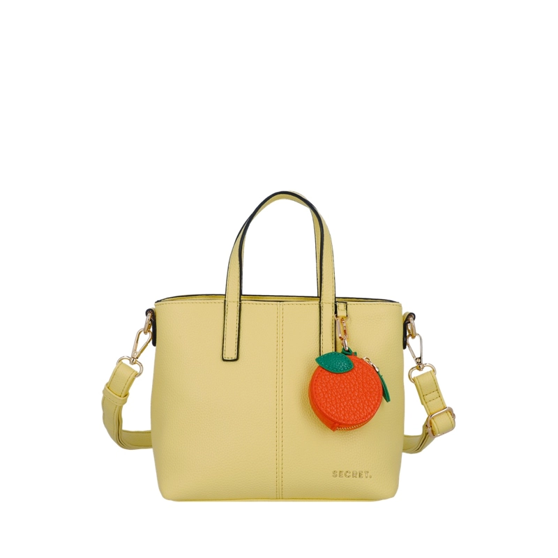 CARTERA BANDOLERA SECRET ARUBA SC7 MEDIANA AMARILLO - 1