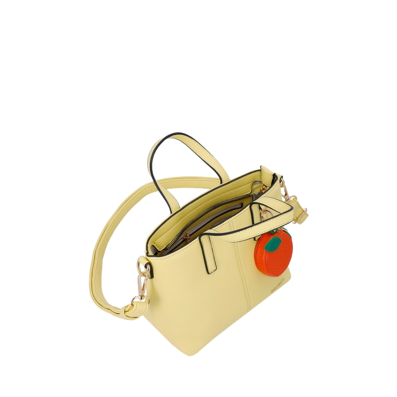 CARTERA BANDOLERA SECRET ARUBA SC7 MEDIANA AMARILLO - 4