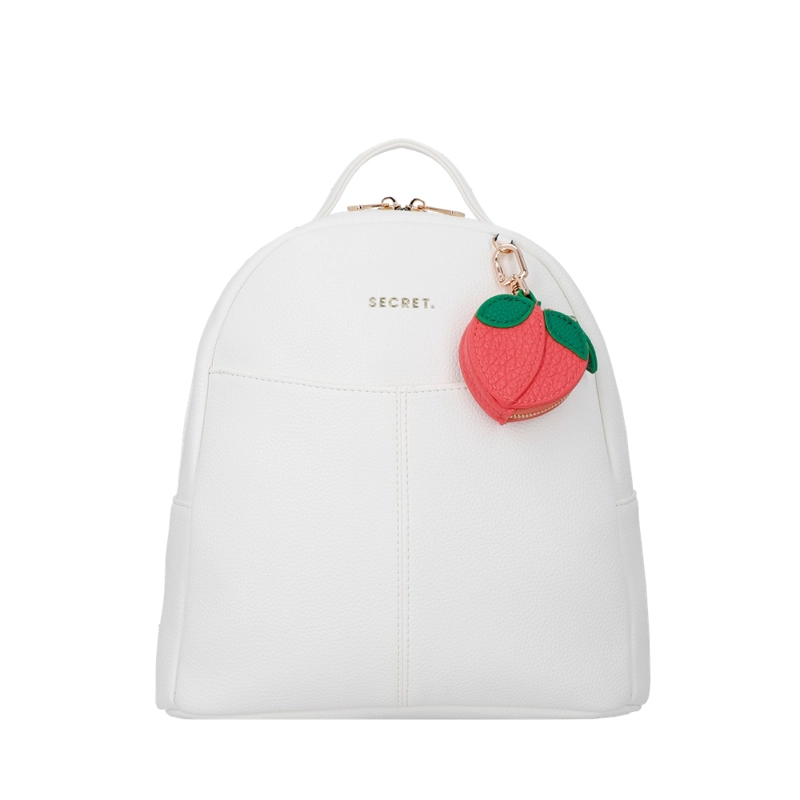 MOCHILA DE MUJER SECRET ARUBA SC7 MEDIANA BLANCO - 1