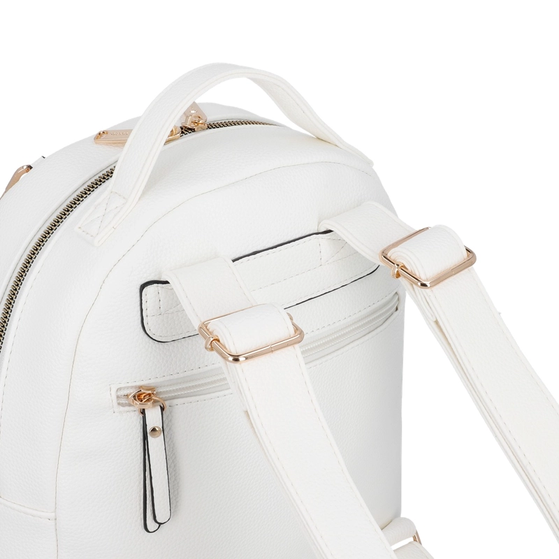 MOCHILA DE MUJER SECRET ARUBA SC7 MEDIANA BLANCO - 5