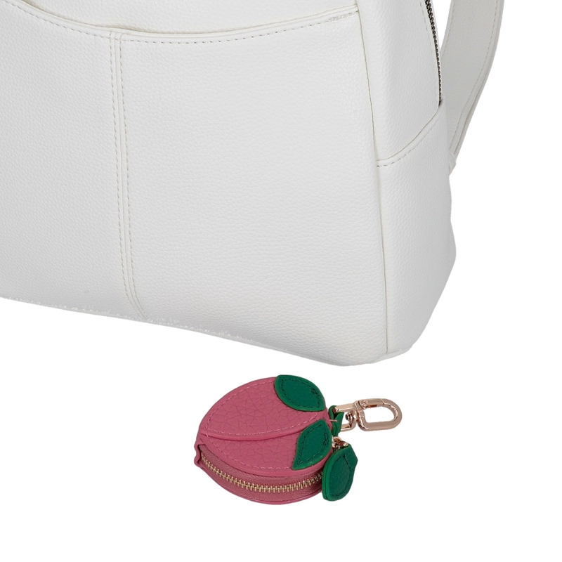 MOCHILA DE MUJER SECRET ARUBA SC7 MEDIANA BLANCO - 7