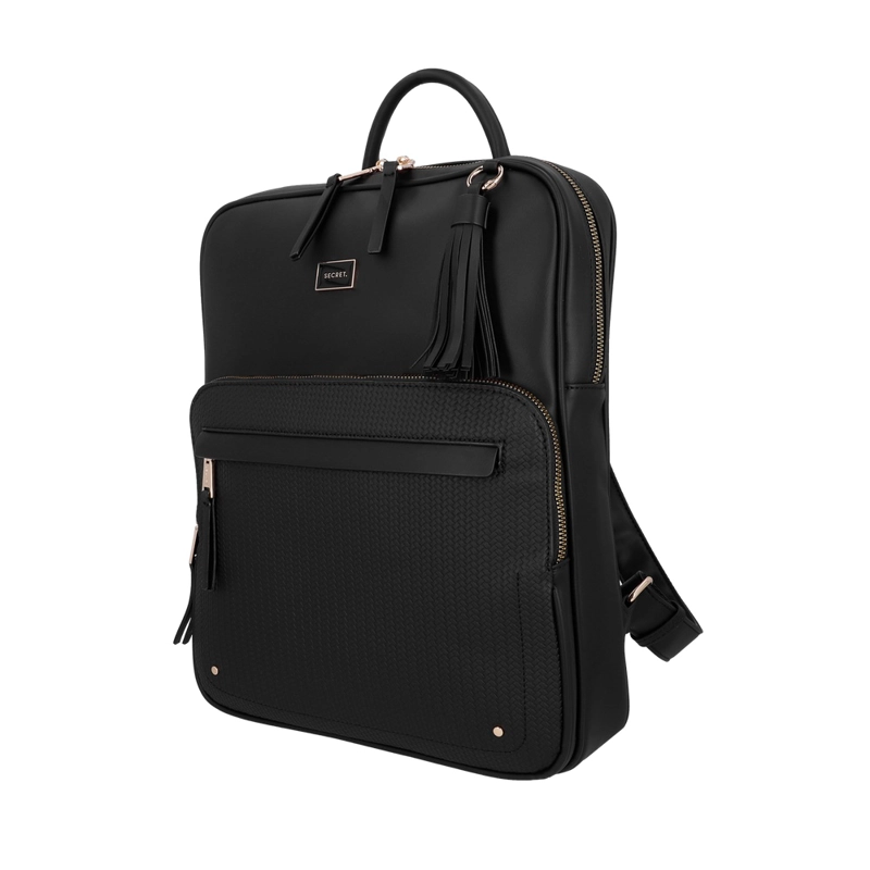 MOCHILA NOTEBOOK SECRET AKRANESS ST6 NEGRO 14' - 2