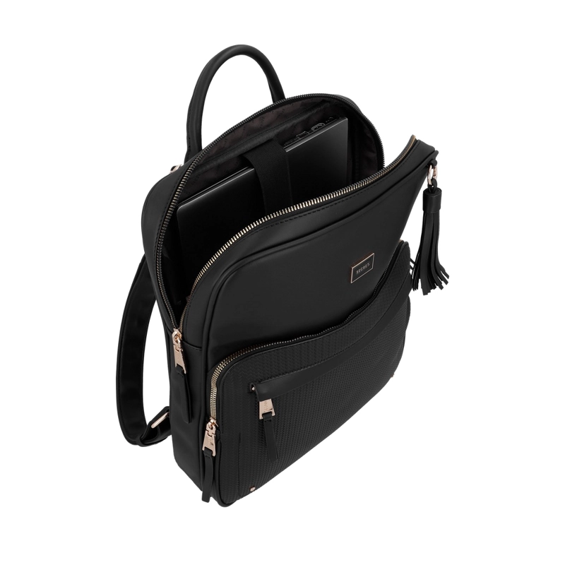 MOCHILA NOTEBOOK SECRET AKRANESS ST6 NEGRO 14' - 4