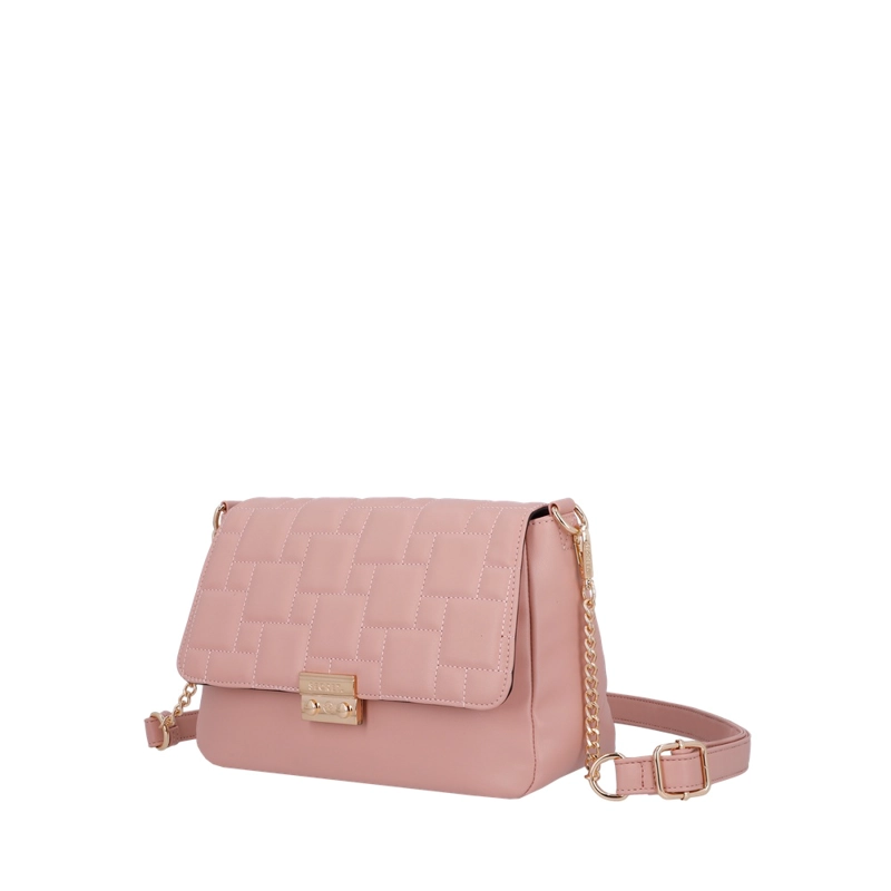 BANDOLERA SECRET TAVETA ST6 M ROSADO - 2