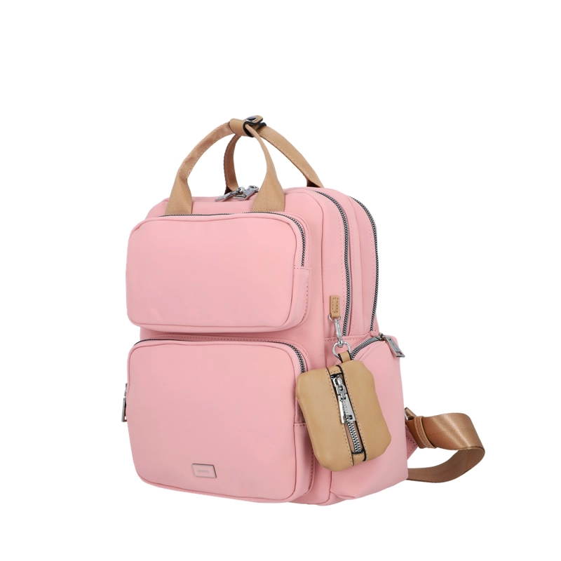 MOCHILA SECRET ORLANDO ST6 M ROSADO - 2