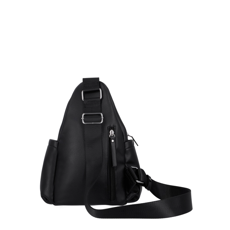 BANDOLERA CRUZADA SECRET NARA ST6 M NEGRO - 3