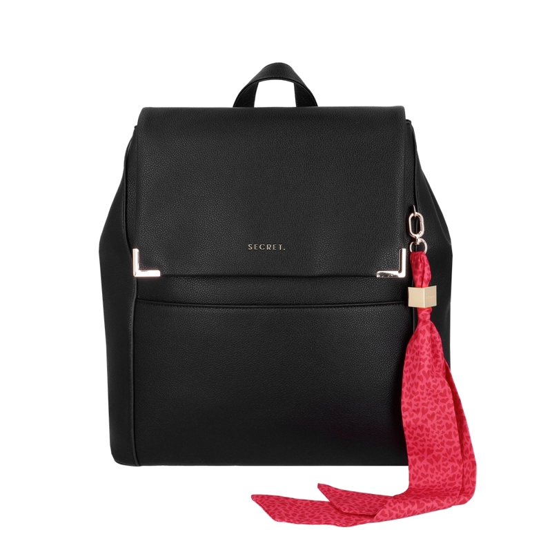 MOCHILA SECRET MOTHER ST6 L NEGRO - 1