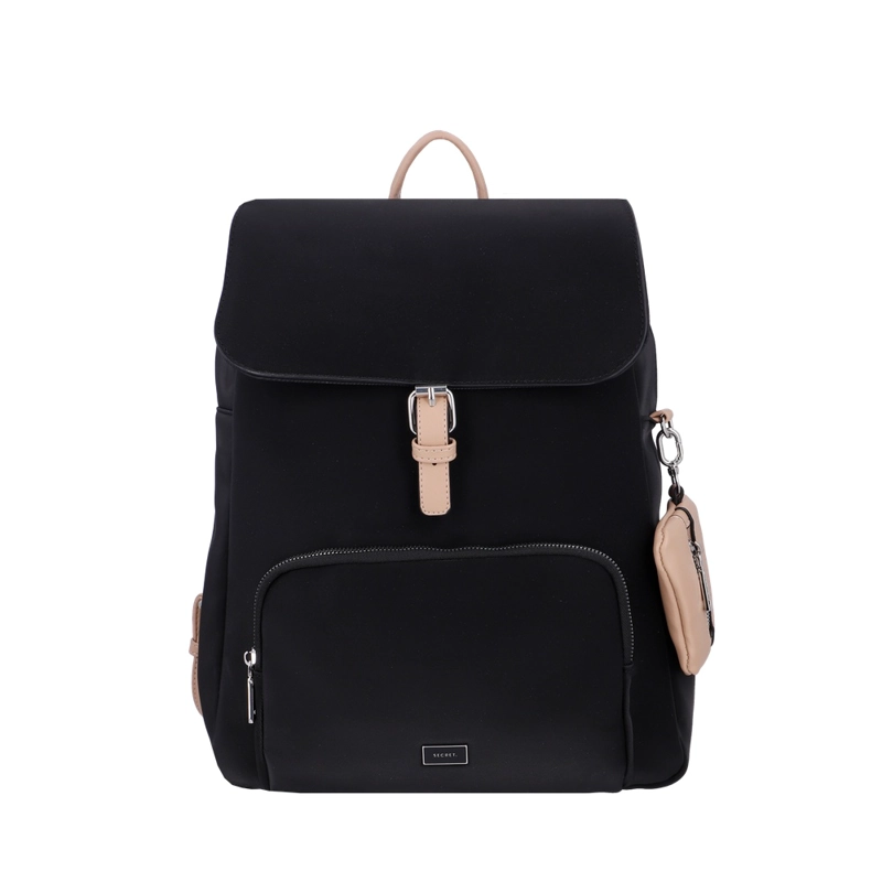 MOCHILA SECRET ORLANDO ST6 L NEGRO - 1